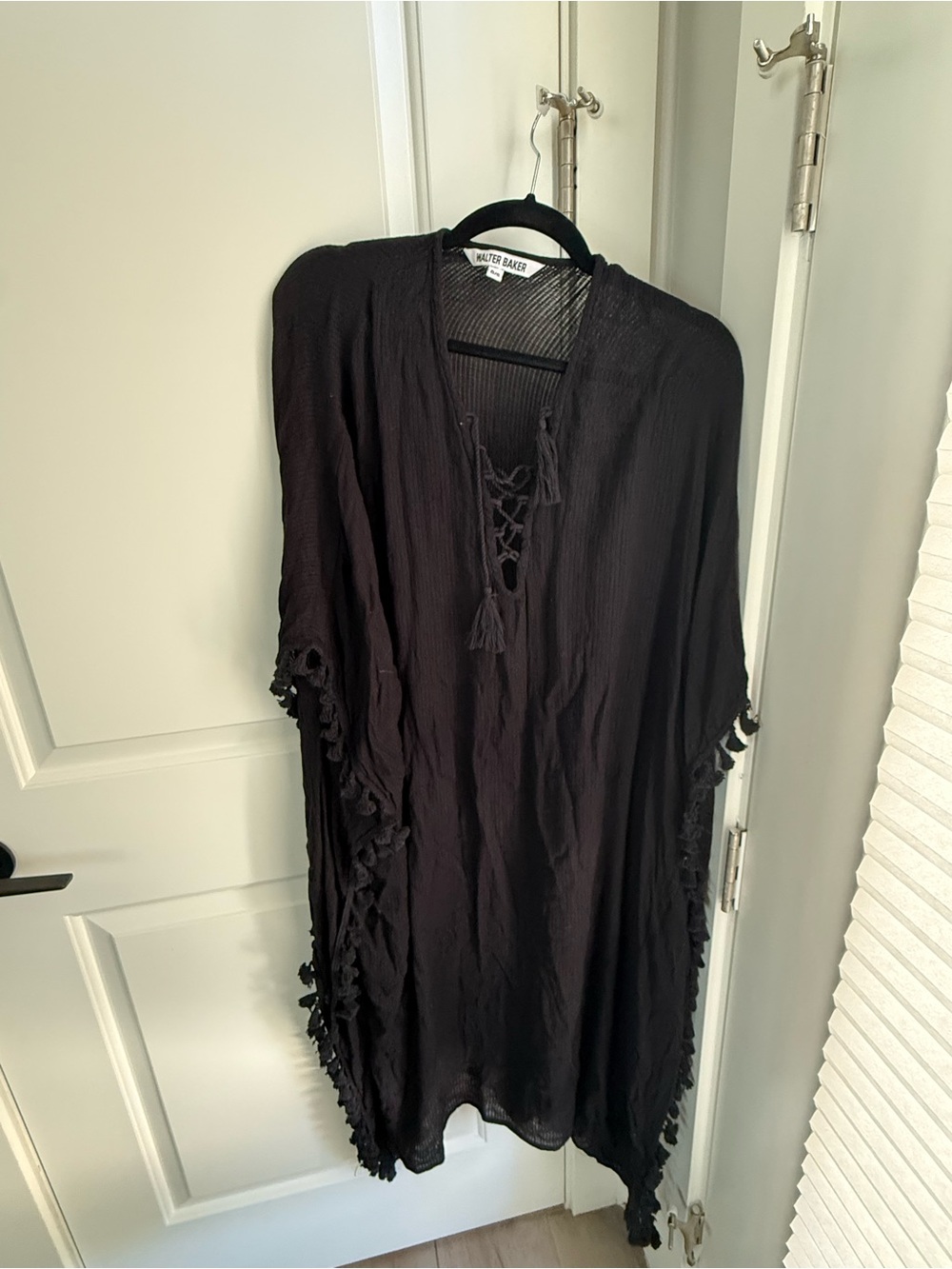Walter Baker Black Swim Cover Up